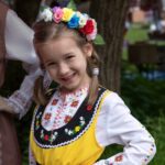 Марина Папахристу – най-малкият участник във Фестивала на българските фолклорни състави от чужбина – Велико Търново 2025